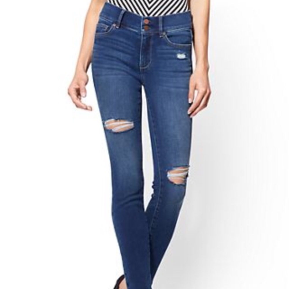 Distressed Jeans